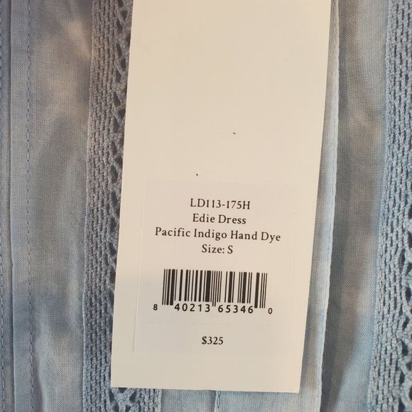 LoveShackFancy Edie Cotton Crochet Lace Midi Dress - Picture 14 of 16